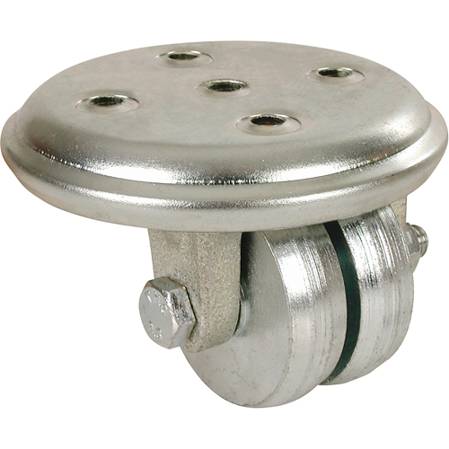 Low Level Casters, Swivel, 2" (51 mm), Steel, 350 lbs. (158.8 kg.) The Estey Group