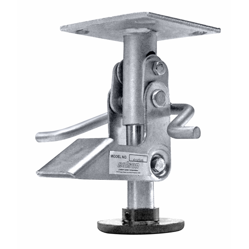 Heavy-Duty Floor Lock Brake, 7-3/4" Extended Height, 6-21/32" Retracted Height The Estey Group