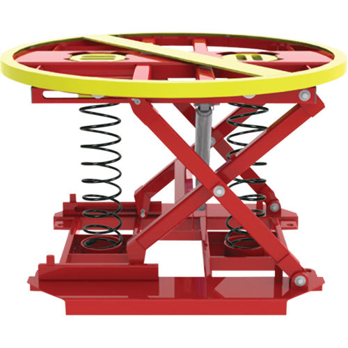 Plateforme de levage manuelle Pallet Pal 360, 43-5/8" lo x 43-5/8" la, Capacit&eacute; 4500 lb The Estey Group