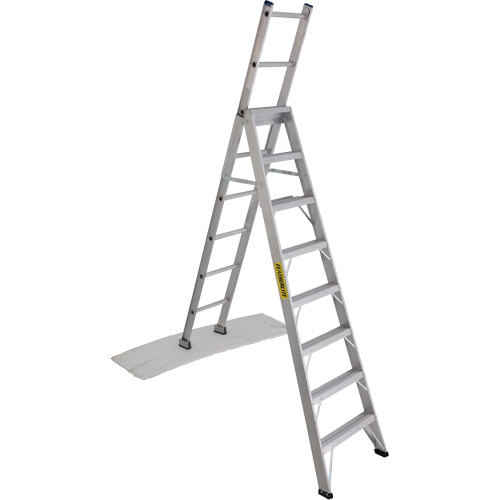 2700 Series Industrial Duty Multi-Way Ladders, 8', Aluminum, 250 lbs. Cap., ANSI 1, CSA 1 The Estey Group