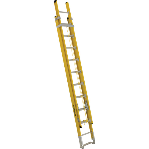 Industrial Heavy-Duty Extension Ladders (6200 Series), 375 lbs. Cap., 17' H, Grade 1AA The Estey Group