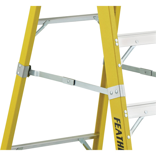 Industrial Heavy-Duty Platform Stepladders (6500 Series), 6', 300 lbs. Cap. The Estey Group