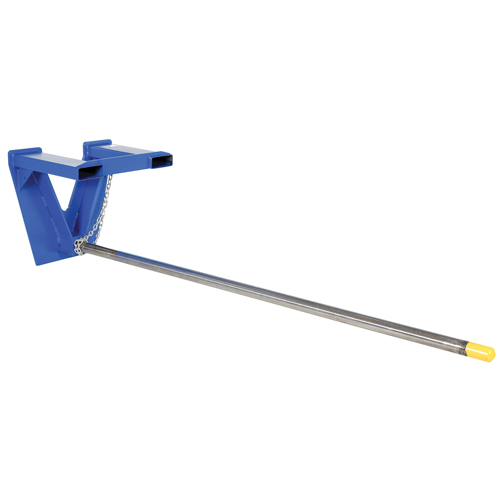 Fl&egrave;che de chariot &eacute;l&eacute;vateur pour tapis, 144-1/2" longueur, Install&eacute; sur fourche, Capacit&eacute; de 1800 lb The Estey Group