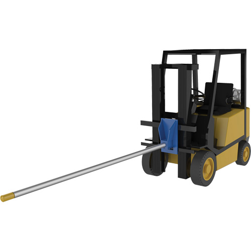 Forklift Carpet Boom, 108-1/2" Length, Carriage Mount, 2500 lbs. Capacity The Estey Group
