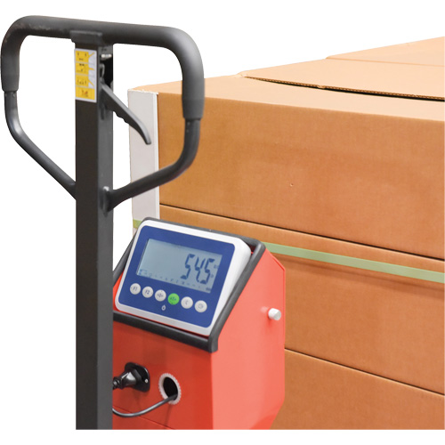 Pallet Truck, 48" L x 27.5" W, 5000 lbs. Cap. The Estey Group