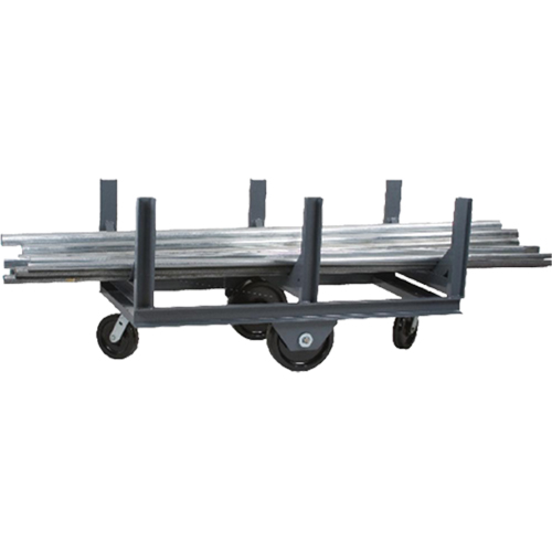 Chariot &agrave; berceaux, 96" lo x 28" la x 29" h, Capacit&eacute; de 4000 lb, Roue Ph&eacute;nolique The Estey Group
