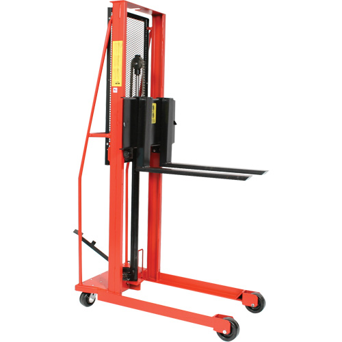 Gerbeur hydraulique pour chariot &eacute;l&eacute;vateur, Fonctionnement Pompe au pied, Capacit&eacute; 1000 lb, Lev&eacute;e max 64" The Estey Group