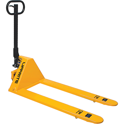 Low Profile Hydraulic Pallet Trucks, 48" L x 20.5" W, 5000 lbs. Cap. The Estey Group