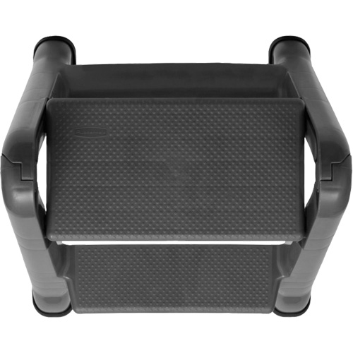 Folding Step Stool, 2 Steps, 19-1/2" x 20-1/2" x 22-3/4" High The Estey Group