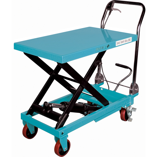 Heavy-Duty Hydraulic Scissor Lift Table, 32" L x 19-3/4" W, Steel, 660 lbs. Capacity The Estey Group