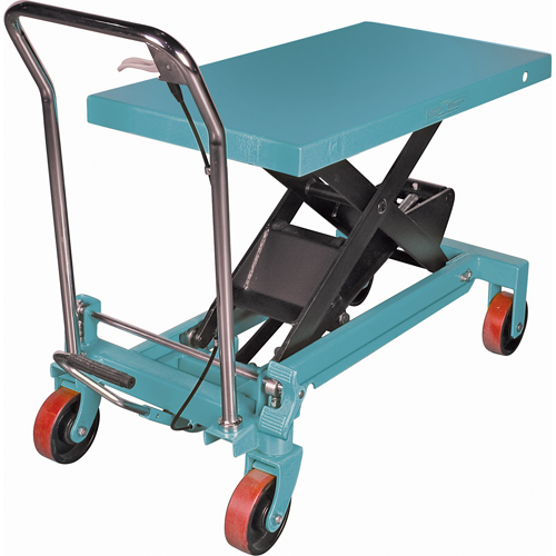 Table &eacute;l&eacute;vatrice robuste &agrave; ciseaux hydraulique, 39-3/8" lo x 20-1/8" la, Acier, Capacit&eacute; 1650 lb The Estey Group