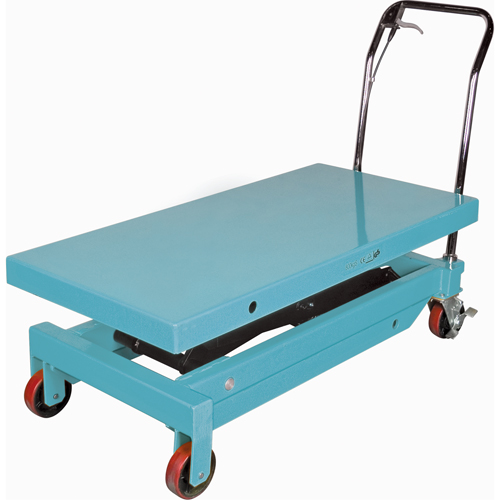 Heavy-Duty Hydraulic Scissor Lift Table, 48" L x 24" W, Steel, 1545 lbs. Capacity The Estey Group