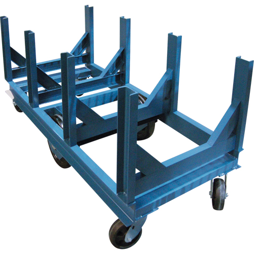 Bar Cradle Truck, 60" L x 28" W x 29" H, 5000 lbs. Capacity, Phenolic Wheels The Estey Group