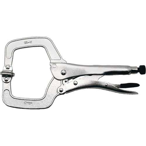 Pince en C &agrave; verrouillage ultra-robuste avec patin pivotant, Capacit&eacute; de 11" (279 mm) The Estey Group
