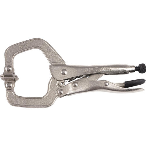 Pince en C &agrave; verrouillage ultra-robuste avec patin pivotant, Capacit&eacute; de 6" (152 mm) The Estey Group