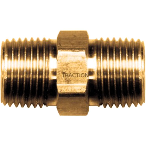 Mamelon hexagonal, Laiton, 3/8" x 1/4", NPT x NPT The Estey Group