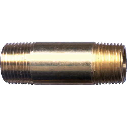 Long Nipple, Brass, 1/4", NPT The Estey Group