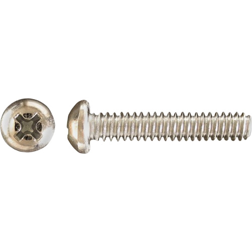 Pan Phillips HD Machine Screws, #6 x 1" L, Zinc Plated The Estey Group