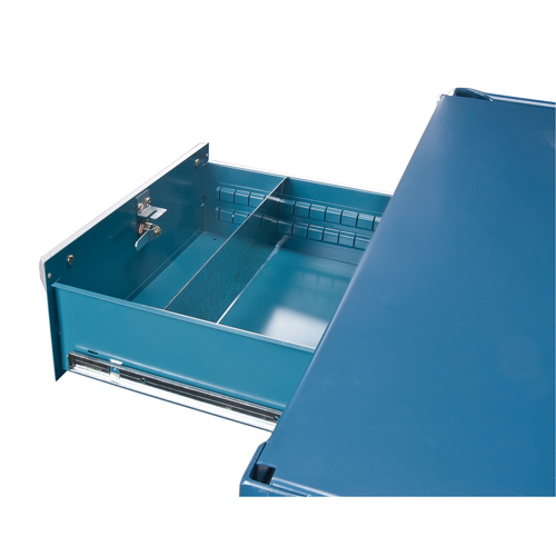 Mobile Service Cart, 2 Tiers, 24" W x 57" H x 40" D, 1200 lbs. Capacity The Estey Group