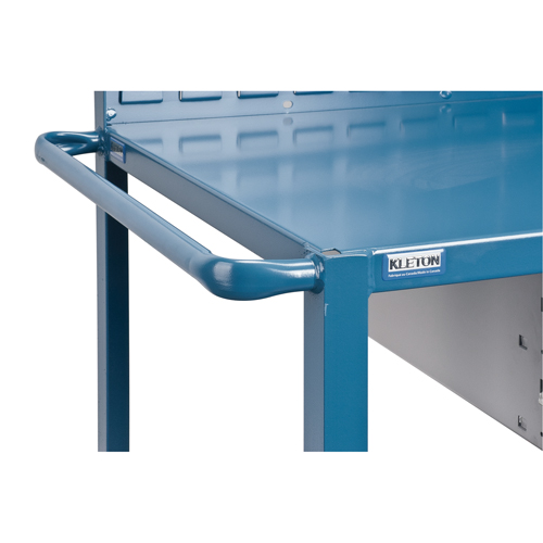 Mobile Service Cart, 2 Tiers, 24" W x 57" H x 40" D, 1200 lbs. Capacity The Estey Group