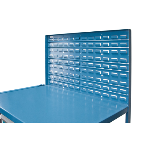 Mobile Service Cart, 2 Tiers, 24" W x 57" H x 40" D, 1200 lbs. Capacity The Estey Group