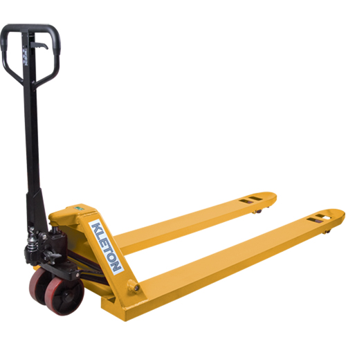 Transpalette manuel &agrave; fourches longues, Acier, 72" lo x 27" la, Capacit&eacute; 5500 lb The Estey Group