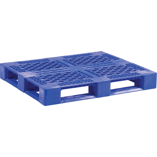 Medium-Duty Food Grade Plastic Pallet, 48" L x 40" W x 6-1/10" H, 4-Way Entry The Estey Group