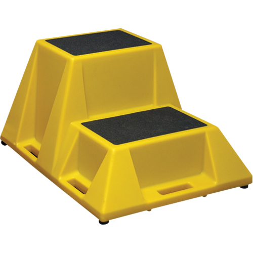 Industrial Step Stools, 2 Steps, 36" x 28" x 20" High The Estey Group