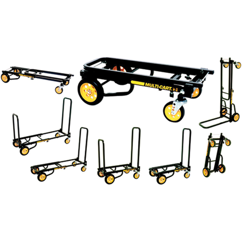 RockNRoller&reg; Multi-Cart&reg; 8-in-1 Equipment Transporter - Micro, Steel, 350 lbs. Capacity The Estey Group