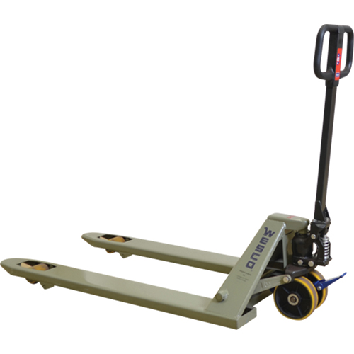 Quick Lift Pallet Trucks, Steel, 48" L x 27" W, 5500 lbs. Capacity The Estey Group