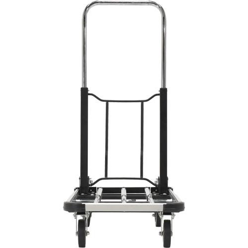 Fold-Up Platform Truck, Stainless Steel, 300 lbs., 28" L x 16" W, 33-1/2" High The Estey Group