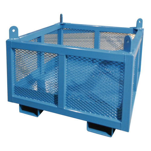 Panier de manutention, 24" ha x 48" la x 48" p, Capacit&eacute; de 2000 lb The Estey Group