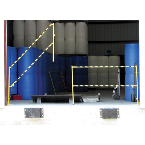 Barri&egrave;re &agrave; bascule de s&eacute;curit&eacute;, 10' lo x 42-5/8" ha, 159" &eacute;lev&eacute;e, Jaune The Estey Group