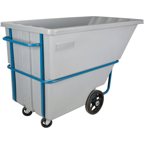 Tilt Truck, Polyethylene, 1.1 cu. yd., 2000 lbs. Load Capacity The Estey Group
