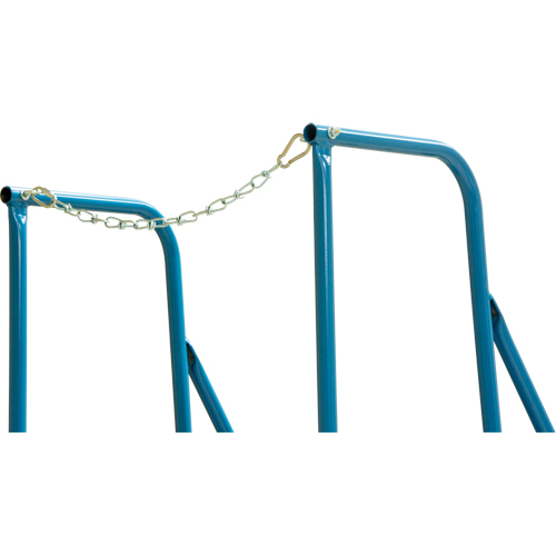Trailer Access Rolling Ladder with Rails, 4 Steps, 22" Step Width, 37" Platform Height, Steel The Estey Group
