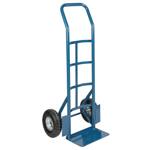 Heavy-Duty Hand Truck, Continuous Handle, Steel, 50" Height, 800 lbs. Capacity The Estey Group
