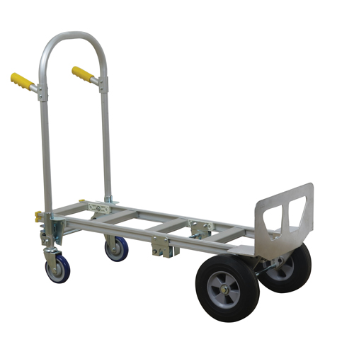 SPTN-JR-T18-SR Spartan Jr. Convertible Hand Truck, Aluminum, 1000 lbs. Capacity The Estey Group
