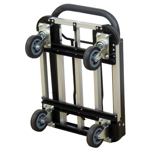 Folding Handle Platform Truck, Aluminum, 300 lbs., 28" L x 16" W, 37.75" High The Estey Group