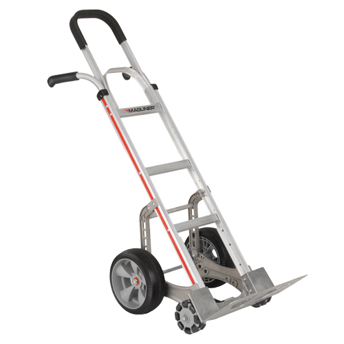 Diable autostabilisant, Prise Combinaison, Aluminium, Hauteur de 55'', Capacit&eacute; 500 lb The Estey Group