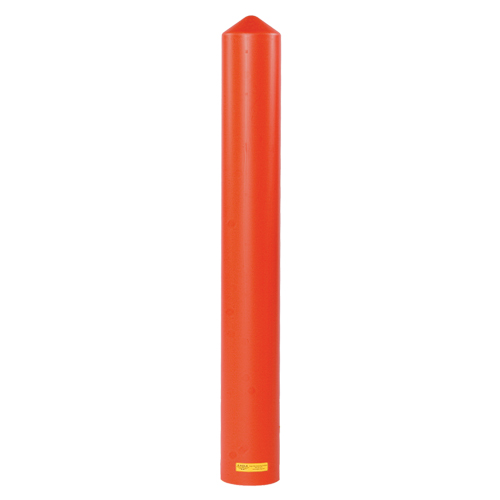 Enveloppe lisse pour butoir, 8" dia. x 56" l, Rouge The Estey Group