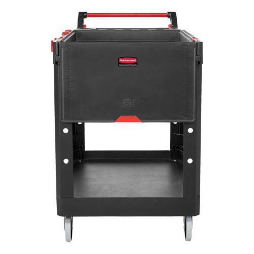 Heavy-Duty Adaptable Utility Cart, 2 Tiers, 25-1/5" x 36" x 51-1/2", 500 lbs. Capacity The Estey Group