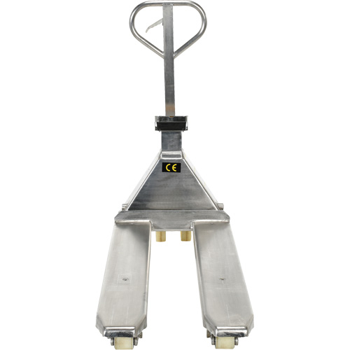 Scale Pallet Truck, 45.69" L x 21.875" W, 5000 lbs. Cap. The Estey Group