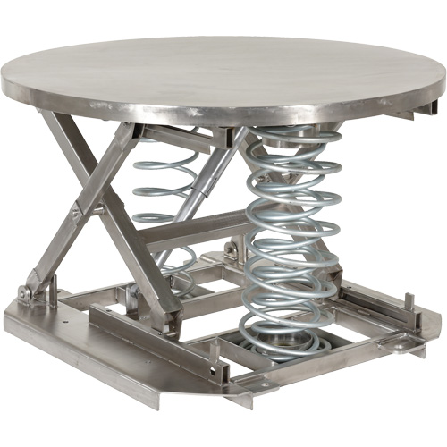 Pallet Lift Table, 43 5/8" L x 43 5/8"W, 4500 lbs. Cap. The Estey Group