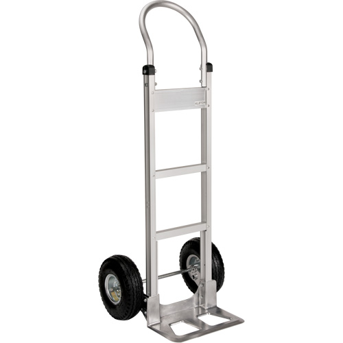 Diable d&eacute;mont&eacute;, Prise Continu, Aluminium, Hauteur de 49-5/8", Capacit&eacute; 500 lb The Estey Group