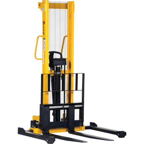 Gerbeur hydraulique manuel, Fonctionnement Pompe manuelle, Capacit&eacute; 2000 lb, Lev&eacute;e max 35" The Estey Group