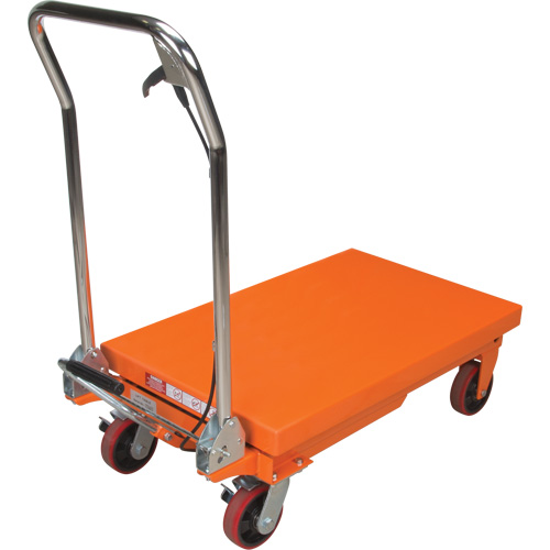 Hydraulic Scissor Lift Table, 32" L x 19-3/4" W, Steel, 660 lbs. Capacity The Estey Group