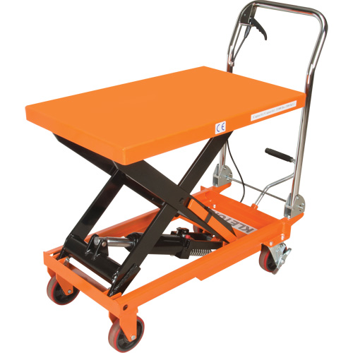 Table &eacute;l&eacute;vatrice &agrave; ciseaux hydraulique, 32" lo x 19-3/4" la, Acier, Capacit&eacute; 1100 lb The Estey Group