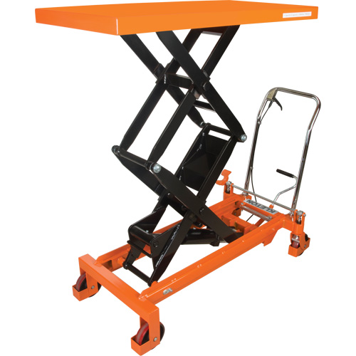 Hydraulic Scissor Lift Table, 48" L x 24" W, Steel, 1540 lbs. Capacity The Estey Group