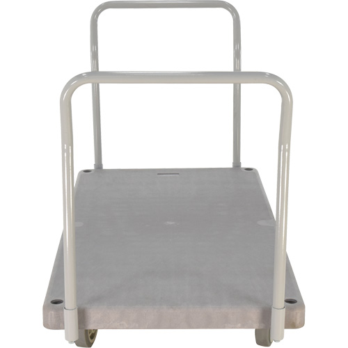 Heavy Duty Plastic Platform Truck, 60" L x 30" W, 3000 lbs. Cap., Polyurethane Wheels The Estey Group