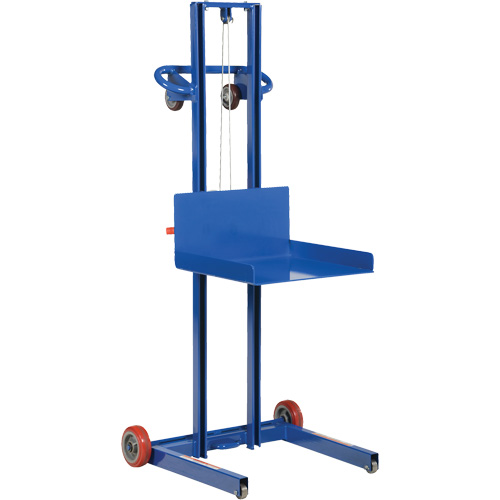 Low Profile Lite Load Lift, Hand Winch Operated, 400 lbs. Capacity, 55" Max Lift The Estey Group